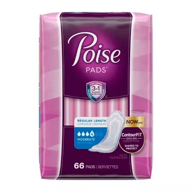Kimberly Clark 47357 - Poise Pad Moderate Absorbency 11"