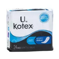 Kimberly Clark 49061 - Feminine Pad U by Kotex Security Maxi Regular Absorbency