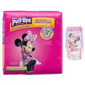 Kimberly Clark 51335 - Pull-Ups Learning Designs Girls' Training Pants, 2T-3T, 23 Ct