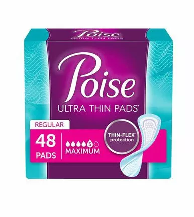 Kimberly Clark 54352 - Poise Ultra Thin Max Pad (54352)