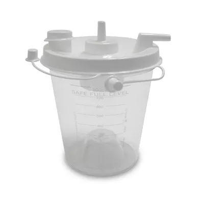 Mada Medical Products 178B - Suction Collection Bottle 800 mL Pour Lid