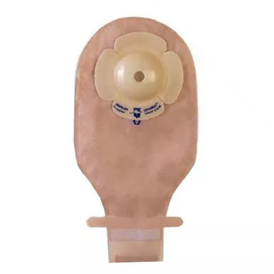 Marlen 52641 - Ultramax Deep Drainable Pouch Aquatack Barrier and Kwick-Klose II Fastener 1-5/8" Pre-Cut Stoma Opening, Transparent