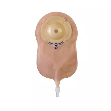 Marlen 72619 - UltraMax Deep Convex Urostomy Pouch With Aquatack Hydrocolloid Barrier 3/4" (19mm), Transparent