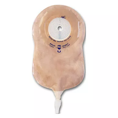 Marlen 72875 - Marlen SuperFlat Urostomoy Pouch w/AquaTack Hydrocolloid Barrier, Transparent, Cut-To-Fit