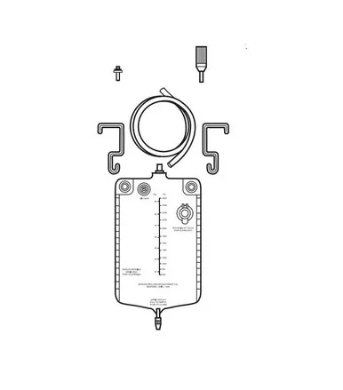 Marlen MBD-8-A - Urinary Bedside Drainage Bag Kit with Connector and Seal