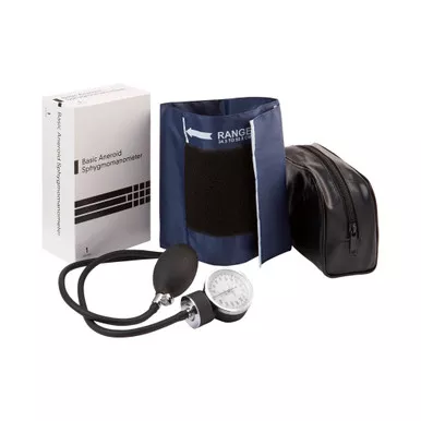 McKesson 01-776XMCE - Aneroid Sphygmomanometer Unit BASIC Large Adult Cuff Nylon Cuff 34 - 50 cm Pocket Aneroid