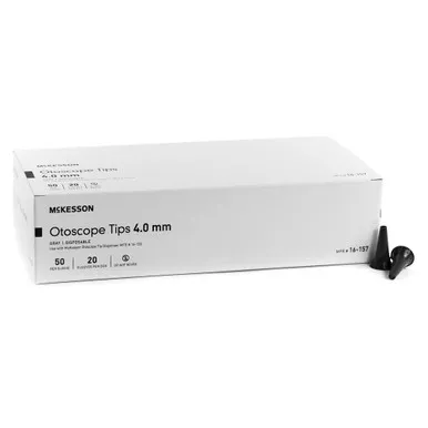 McKesson 16-157 - Ear Speculum Tip Plastic 4 mm Disposable
