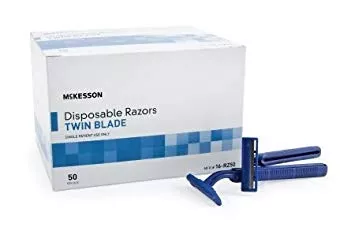 McKesson 16-rz50 - Razor McKesson Twin Blade Disposable