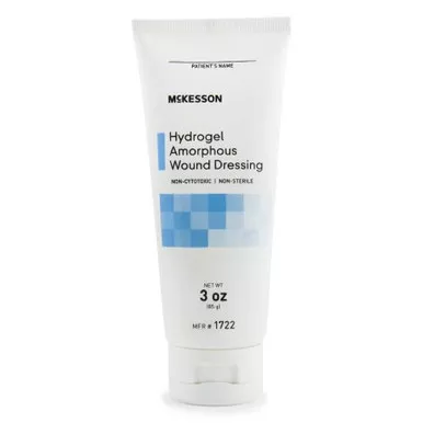 McKesson 1722 - Hydrogel Amorphous Dressing McKesson 3 oz. NonSterile