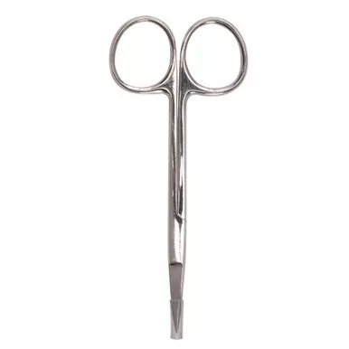 McKesson 43-2-104 - Iris Scissors McKesson 4-1/2 Inch Length Office Grade Stainless Steel Finger Ring Handle Straight