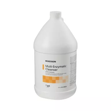 McKesson 53-28502 - Multi-Enzymatic Instrument Detergent McKesson Liquid 1 gal. Jug Spring Fresh Scent