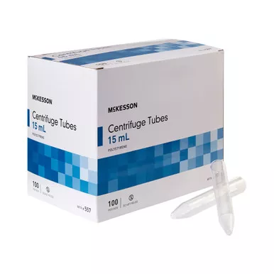McKesson 557 - Centrifuge Tube Plain 15 mL Without Closure Polystyrene Tube