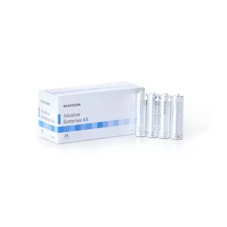 McKesson Alkaline Battery McKesson AA Cell 1.5V Disposable 24 Pack - Box of 24 - 4855-BX