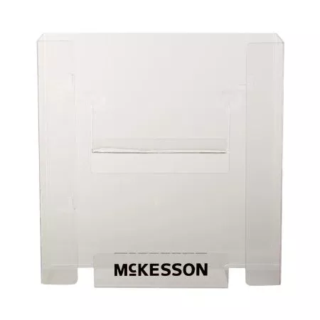 McKesson Glove Box Holder McKesson Horizontal or Vertical Mounted 2-Box Capacity Clear 4 X 10 X 10-3/4 Inch Plastic - Each - 16-6532-EA