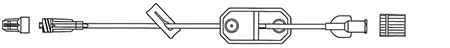 McKesson IV Extension Set McKesson Regular Bore 9 Inch Tubing With Filter Sterile - Each - MS421-EA
