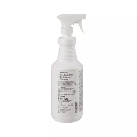 McKesson McKesson Pro-Tech Surface Disinfectant Cleaner Quaternary Based J-Fill Dispensing Systems Liquid 1 gal. Jug Floral Scent NonSterile - Each - 53-28561-EA