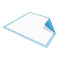 McKesson UPLT1724 - Disposable Underpad McKesson Classic 17 X 24 Inch Fluff / Polymer Light Absorbency