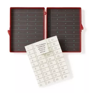 Medline 100-Ct. Foam Block Needle Counter with Double Magnet - Needle-Counter, Foam / Magnet, 100-Count - DYNJNC100F