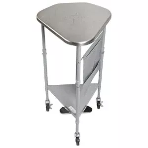 Medline 18" Triangular Hamper Stand - Hamper Triangle, Height-Adjustable - MDS80530KD