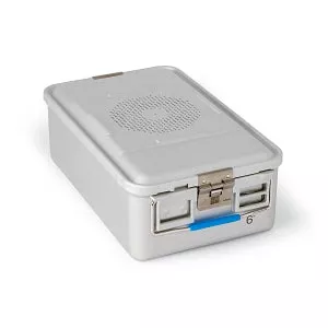 Medline 3/4 Size SteriPure Sterilization Containers - Container, 3/4 Size, 6" - BDR21015W