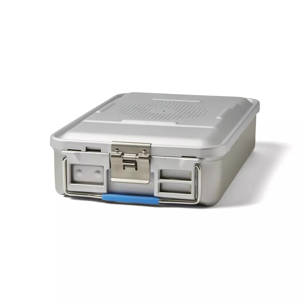 Medline 3/4 Size SteriPure Sterilization Containers - Container, 3/4 Size, 6", Green Lid - BDR25015W