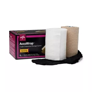 Medline AccuWrap 2-Layer Compression Bandage Systems - AccuWrap 2-Layer Compression Bandage System - MSC7800