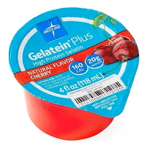 Medline Active Gelatein Plus - Active Gelatein Plus Supplement, Cherry Flavor, 4-oz. Cup - NNI11701