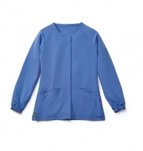 Medline Addison ave Scrub Jackets - DBD-JACKET, SCRUB, ADDISON, HIDDEN SNAP, CBL - 5540CBLXXL