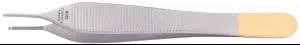 Medline Adson Tissue Forceps - Adson Micro Tissue Forceps, 1x2 Teeth, 6", Cross Serration, Tungsten Carbide - MDS1000215