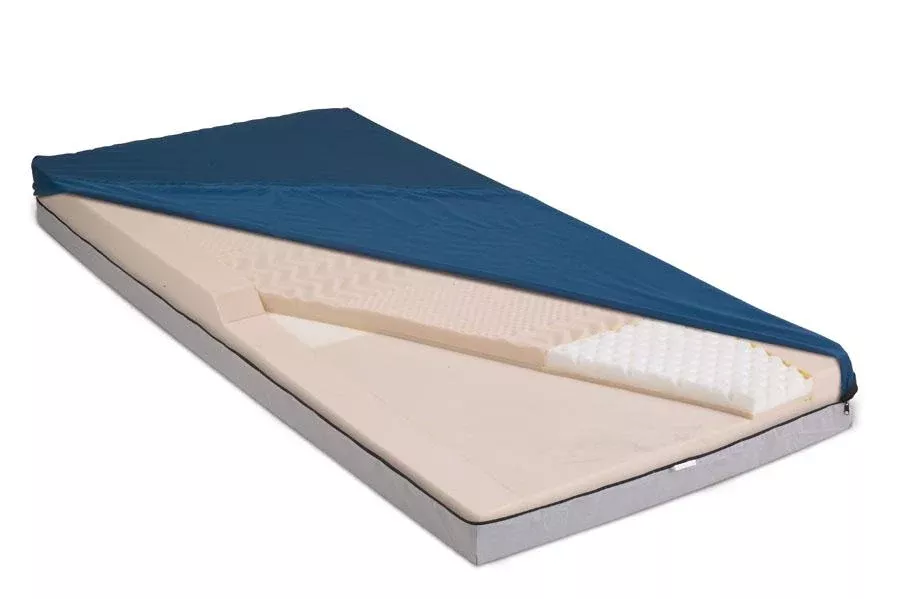 Medline Advantage Select SE Mattresses - Advantage SE Mattress, Custom for Consulate Accounts, ArmGuard, 36" x 80" x 7" - MSCCON180A