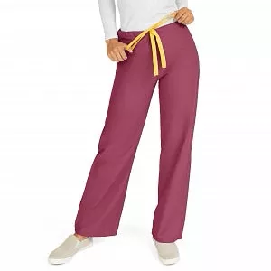 Medline AngelStat Unisex Reversible Drawstring Waist Scrub Pants - AngelStat Unisex Reversible Drawstring Waist Scrub Pants with Angelica Color-Coding, Ceil Blue, Size 4XL - X600NTH4XL-CA