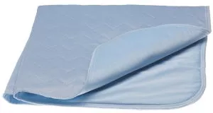 Medline AquaSorb Reusable Underpads - Aquasorb Blue Poly Underpad, 34" x 36", 2 doz./Case - MDTIU5SEFBLU