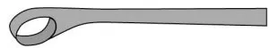 Medline Arthroscopy Curettes - CURETTE, ANTHROSCOPY, RING, ANG 15D, 3MM - MDS9911150