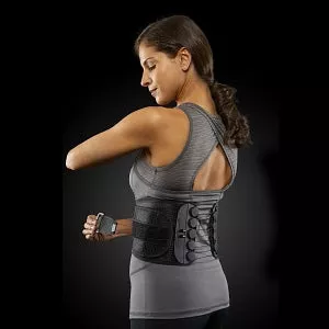 Medline Back Support with Low-Friction Pulley System - Low-Friction Pulley Back Support - ORT22700