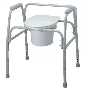 Medline Bariatric Commode Seat & Lid - Bariatric Commode Seat and Lid Set for MDS89664XW - MDS89664SLXW