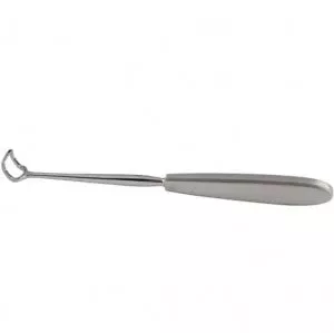 Medline Beckmann Adenoid Curettes - Fig 2 Straight Beckmann Adenoid Curette - MDS4662002