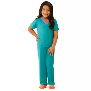 Medline Behavioral Health Apparel - Pediatric Shirt, Solid Green, Size S - MDT011489BHS