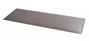 Medline Beveled Edge Fall Mats - Fall Mat with Beveled Edges, 23 x 68 x 1", Gray - MDTFALLMATG