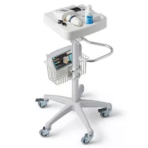 Medline BioCon 900 Ultrasonic Bladder Scanner with Printer - Mobile stand with basket for BioCon 900 Bladder Scanner - MDSMRC900 (Stand and Basket Only)