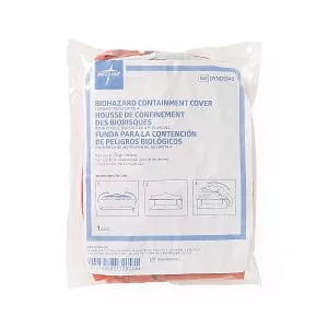 Medline Biohazard Containment Table Covers - Biohazard Containment Table Cover, Nonsterile, Up to 8' - DYND5540XL