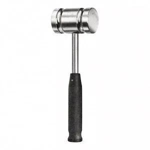 Medline Bone Mallets - 10" (25.4cm) Bone Mallet with 1-1/2" Diameter 1-lb. Head - MDS1892176