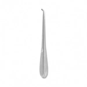 Medline Bruns Bone Curettes - 9" (22.8 cm) Size 6 Angled Bruns Bone Curette - MDS3248406