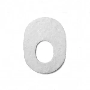 Medline Bunion Shields - C-2 BUNION SHIELD 1/8", WHITE, FELT 100/PK - 02119
