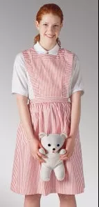 Medline Candystripe Jumper - Candystripe Jumper with Two Pockets, 65% Polyester/35% Cotton Blend, Size XS - 8575RCRXS