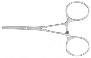 Medline Castaneda Multi-Purpose Clamps - Castaneda Forceps, Multipurpose, Angled, 5" - MDS1348313