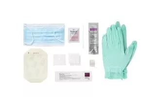 Medline Central Line Dressing Trays with Chlorascrub - Dressing Change Tray with Chlorascrub - DYND75230