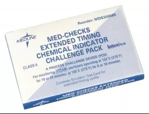 Medline Class 6 Steam Emulator Extended Cycle Test Pack - Class 6 Steam Emulator with Extended Cycle - MDS200685