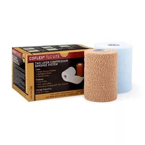 Medline Co-Label CoFlex TLC Two-Layer Compression System - CoFlex TLC Lite 2-Layer Compression System - AND7802