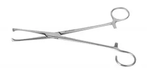 Medline Colver Tonsil Pillar Grasping Forceps - FORCEP, TONSIL, SEIZING, COLVER, STR, 7.5" - MDS5020219