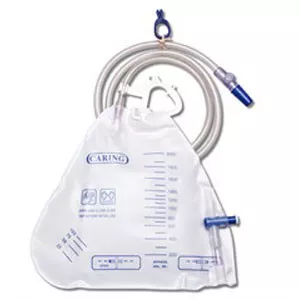Medline DYNC1674 - Urinary Drain Bag Medline Anti-Reflux Valve Sterile Fluid Path 2000 mL